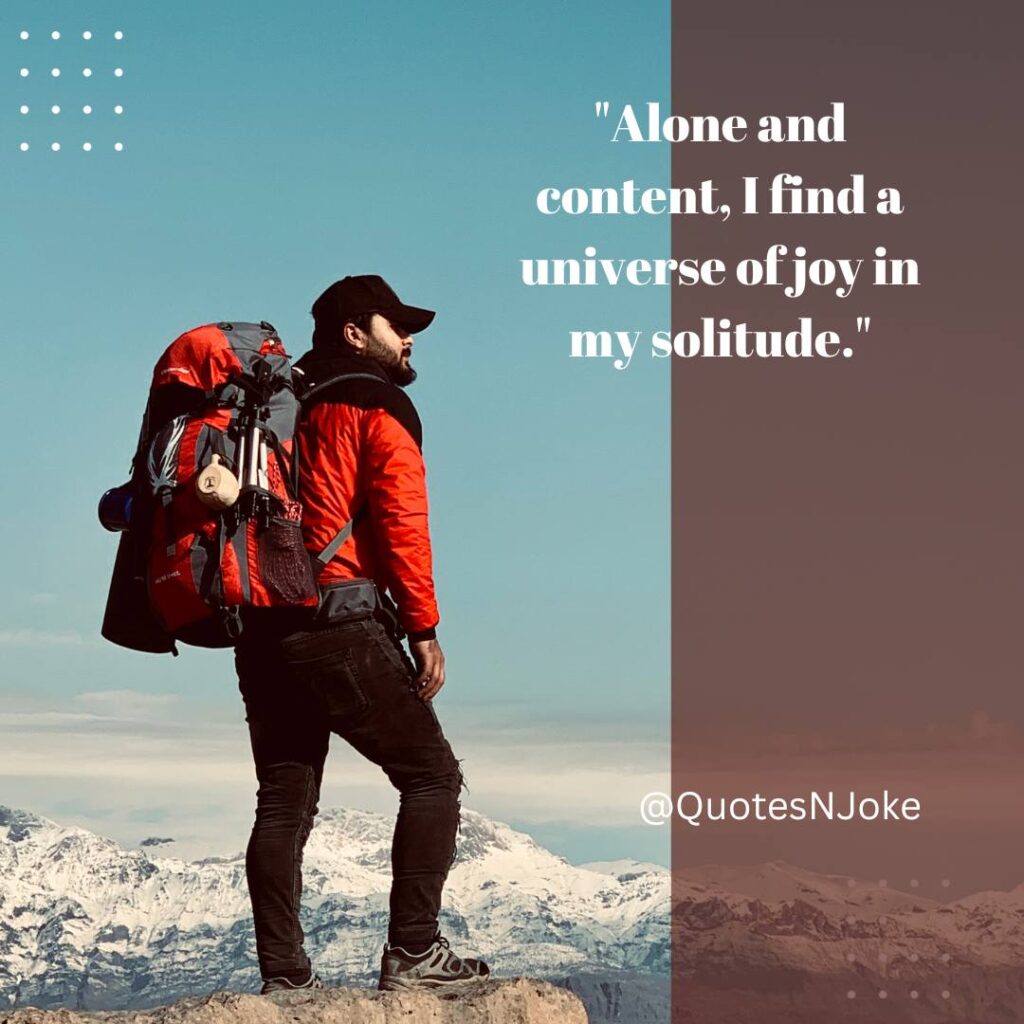 Alone Happy Quotes