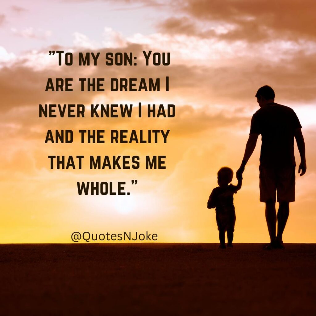 My Son Quotes