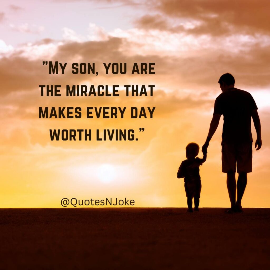 My Son Quotes