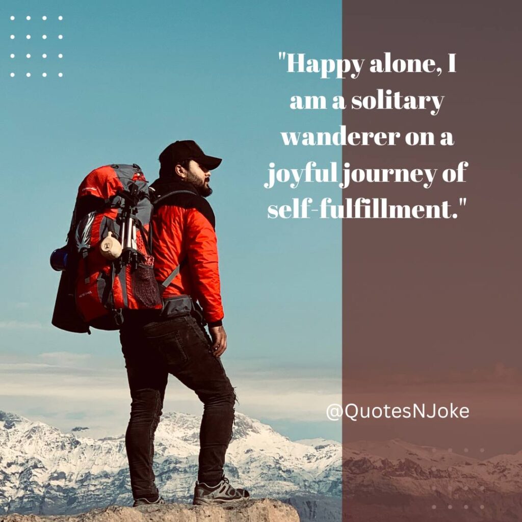 Alone Happy Quotes