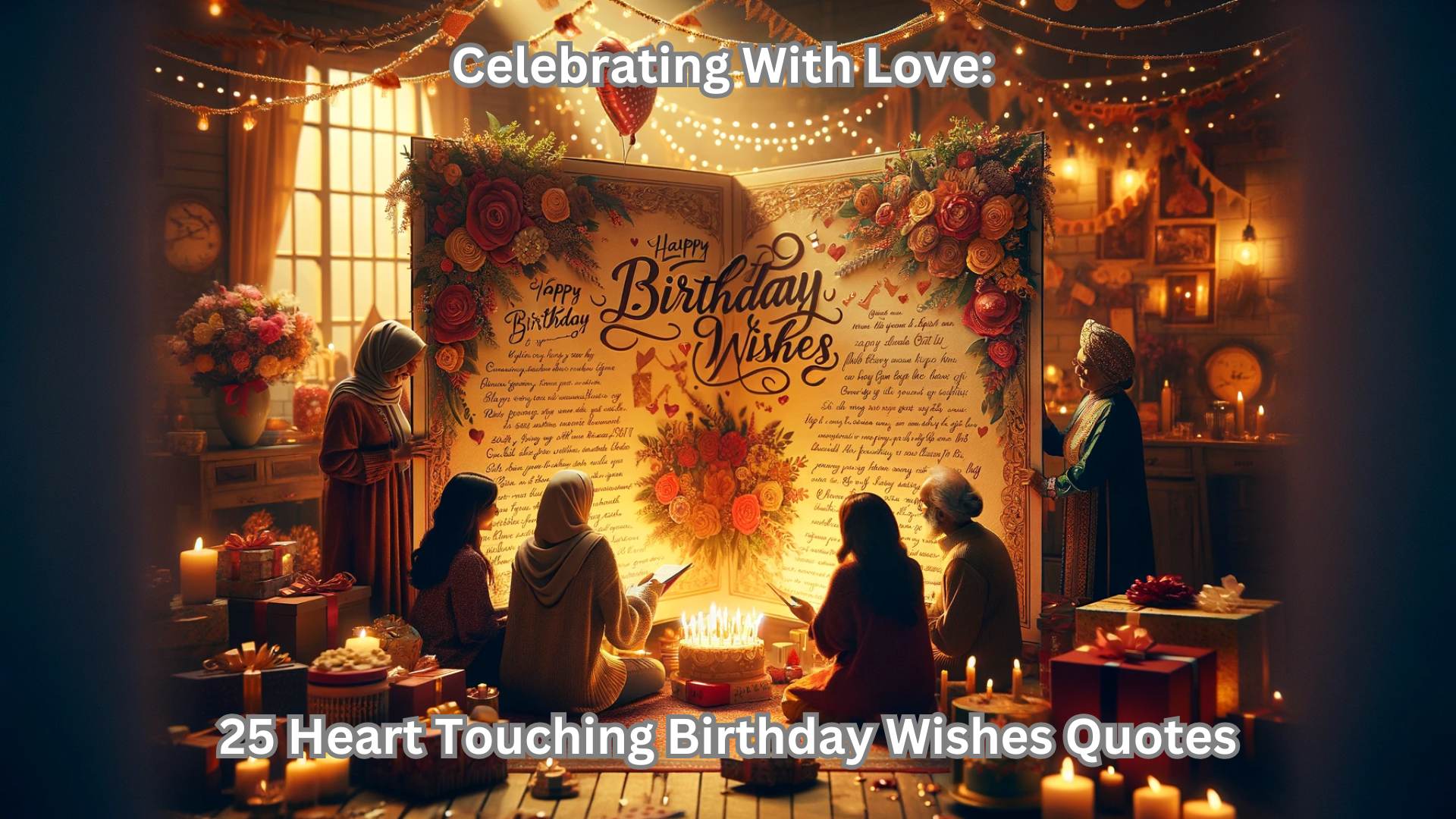 You are currently viewing Celebrating With Love: 25 Heart Touching Birthday Wishes Quotes