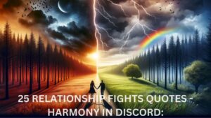 Read more about the article 25 Relationship Fights Quotes – “Harmony in Discord: Navigating the Dance of Relationship Tides”