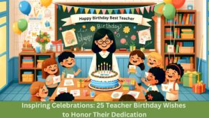 Read more about the article Inspiring Celebrations: 25 Teacher Birthday Wishes to Honor Their Dedication