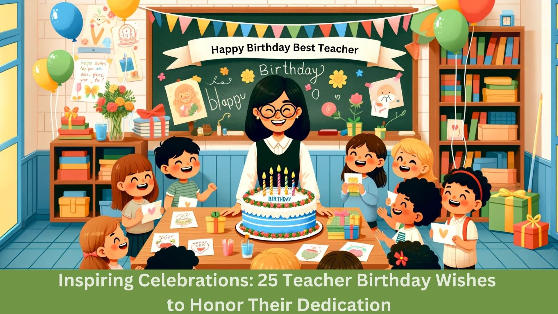 You are currently viewing Inspiring Celebrations: 25 Teacher Birthday Wishes to Honor Their Dedication