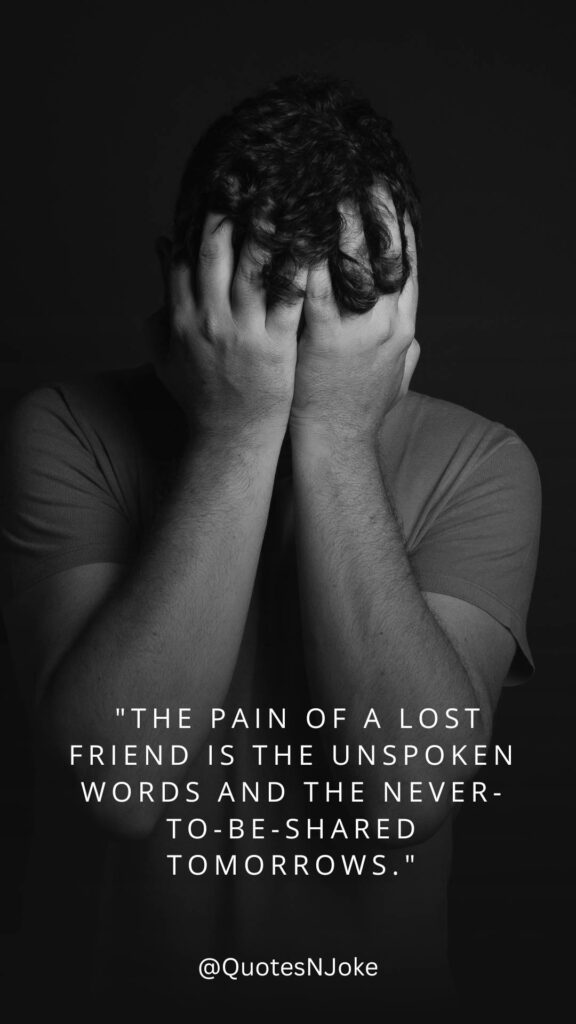 Lost Friend Quotes