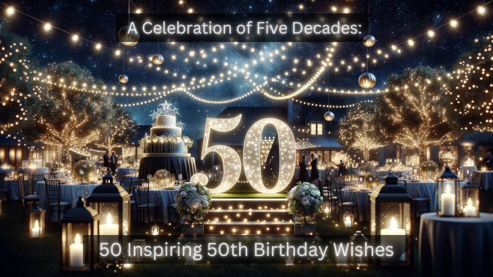 You are currently viewing A Celebration of Five Decades: 50 Inspiring 50th Birthday Wishes