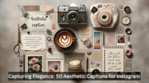 Read more about the article Capturing Elegance: 50 Aesthetic Captions for Instagram to Elevate Your Posts