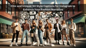 Read more about the article Chic and Unique: 50 Style Captions for Instagram to Enhance Your Fashion Narrative