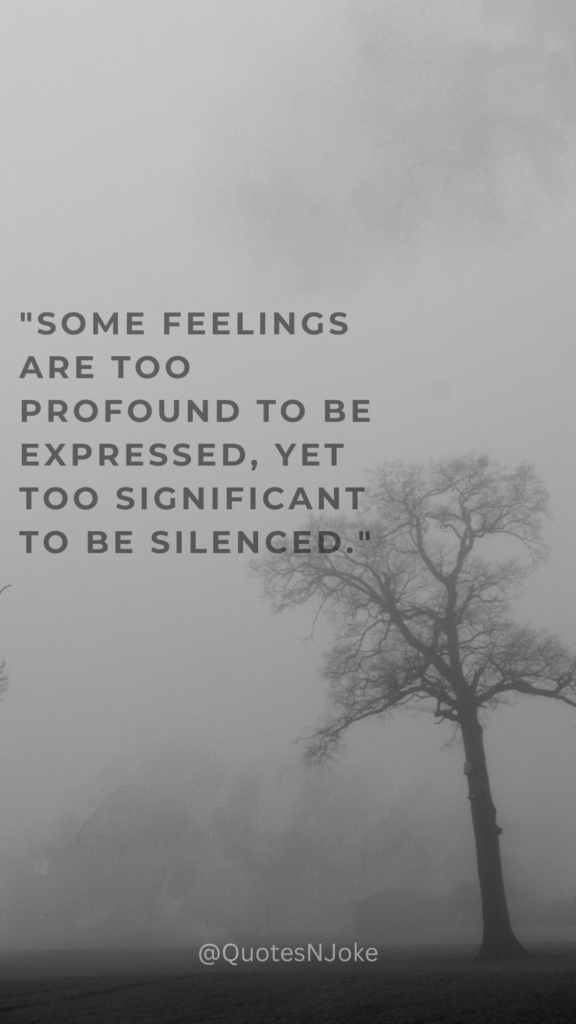 Deep Feelings Quotes 