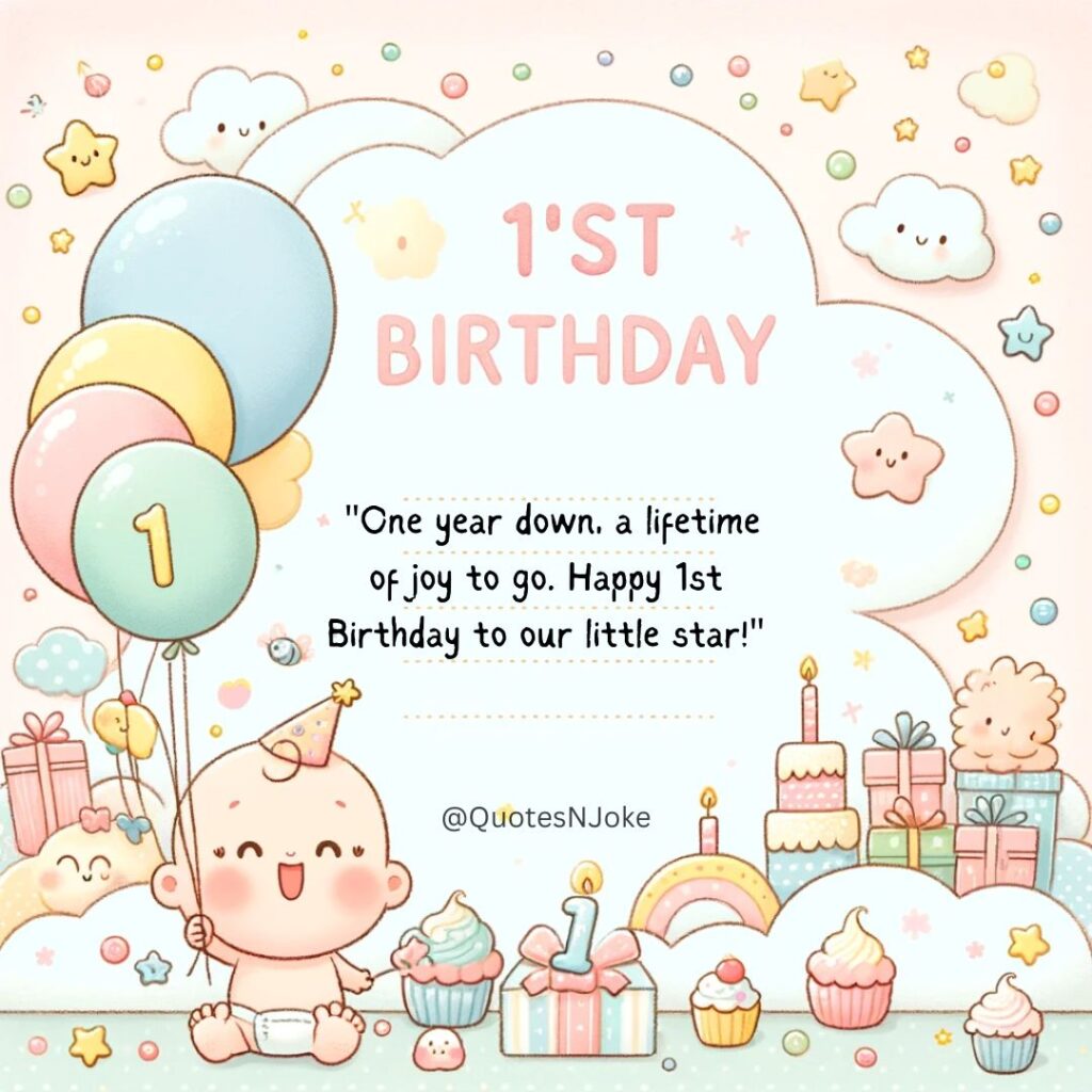 1st Birthday Wishes