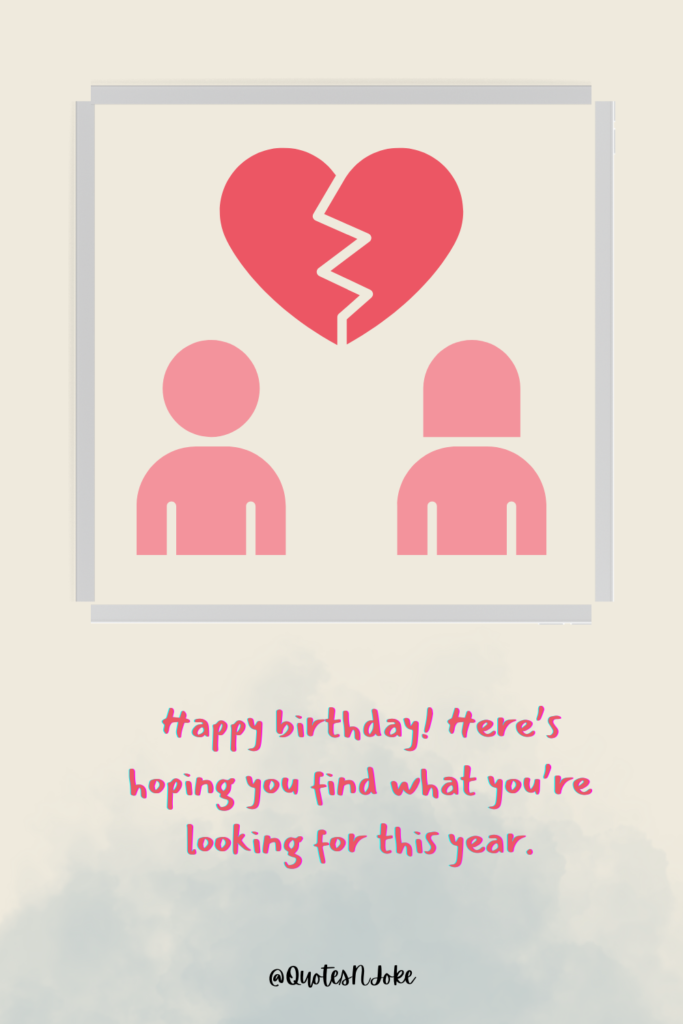 birthday wishes for ex boyfriend