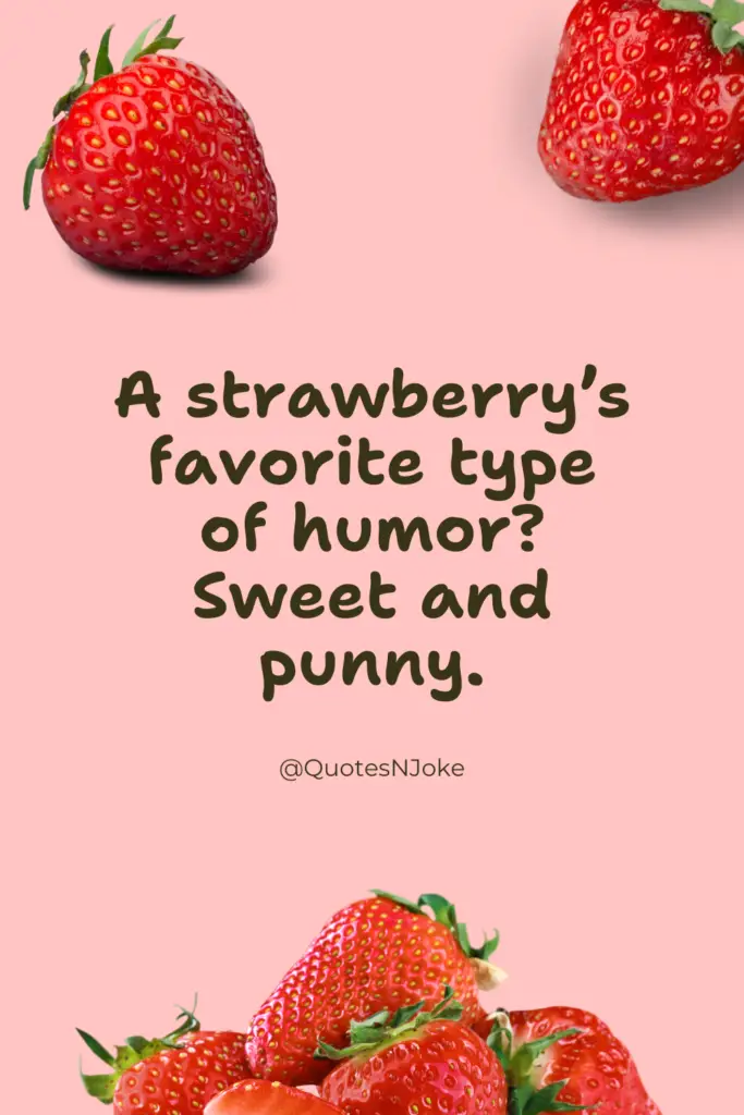 Strawberry Puns