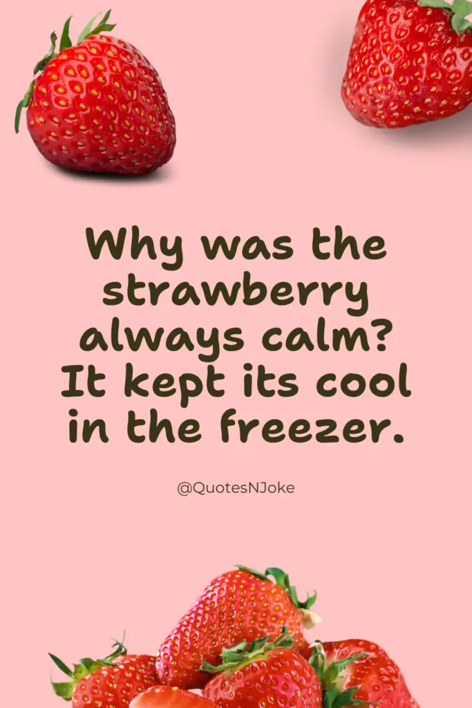 Strawberry Puns