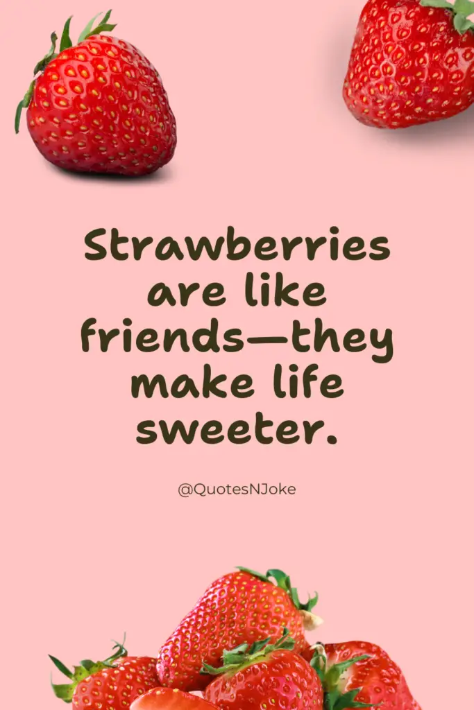 Strawberry Puns