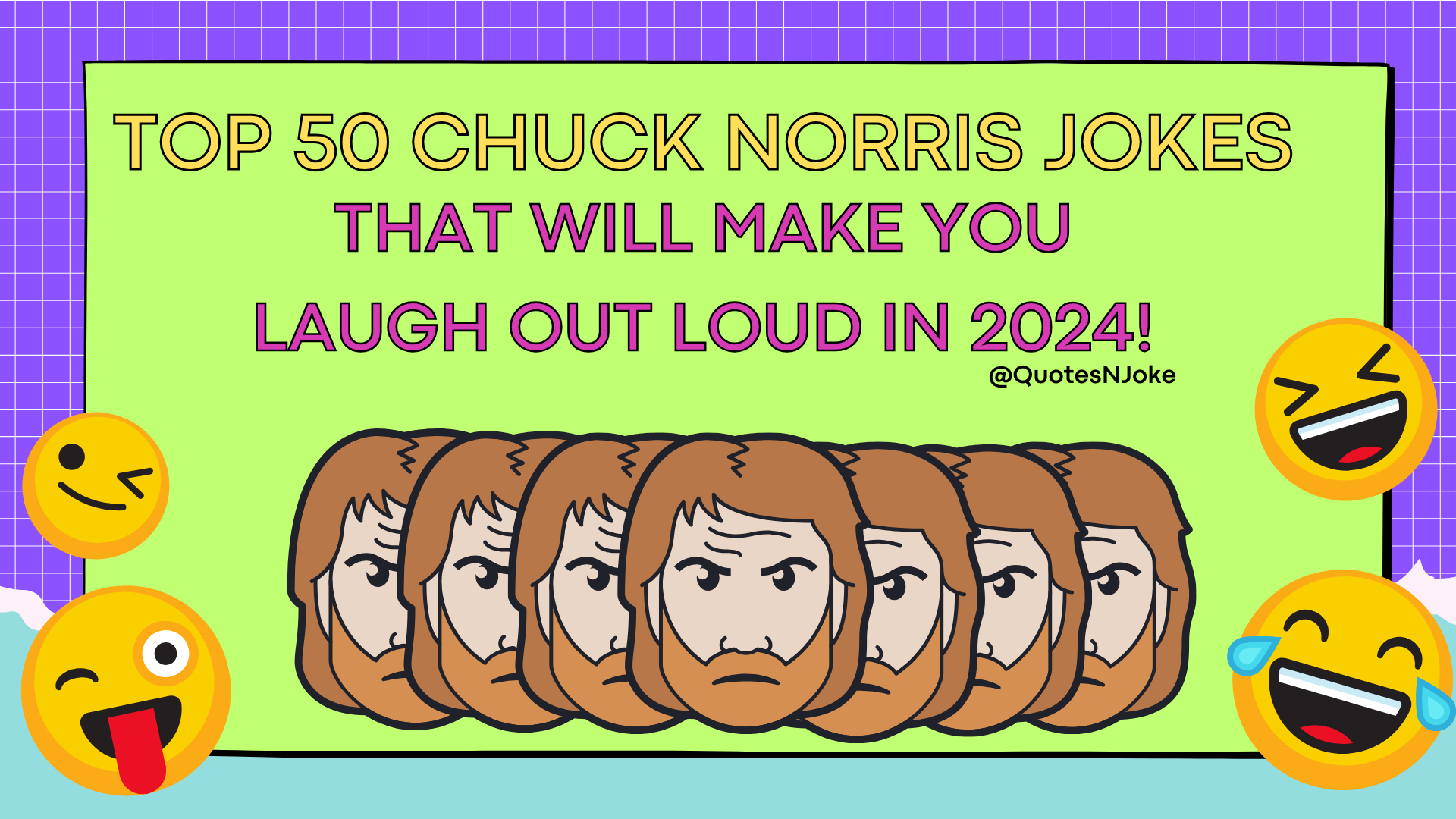 Read more about the article Top 50 Chuck Norris Jokes That Will Make You Laugh Out Loud in 2024!